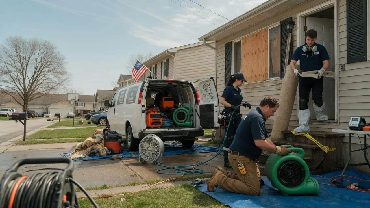 Water Damage Restoration in Pineville, LA near me